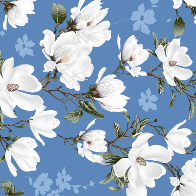 Tekikott sinine magnoolia 